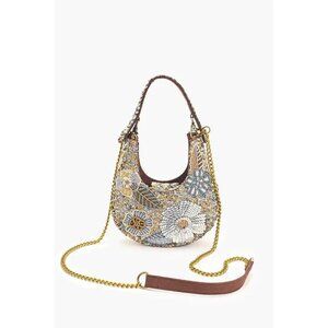 Golden Hour Shimmer Mini Bag w/ Crossbody Strap